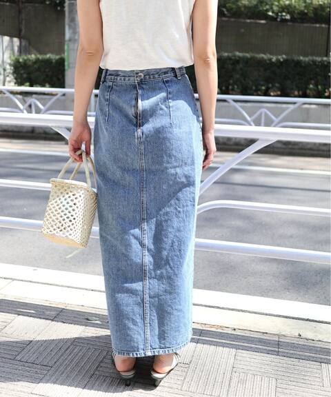 Abc デニム タイトスリットスカート Edit For Lulu エディット フォー ルル 公式のファッション通販 Baycrew S Store