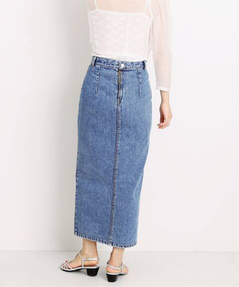 Abc デニム タイトスリットスカート Edit For Lulu エディット フォー ルル 公式のファッション通販 Baycrew S Store