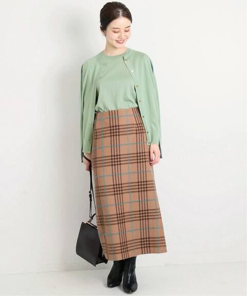 チェックペンシルスカート Iena イエナ 公式のファッション通販 Baycrew S Store
