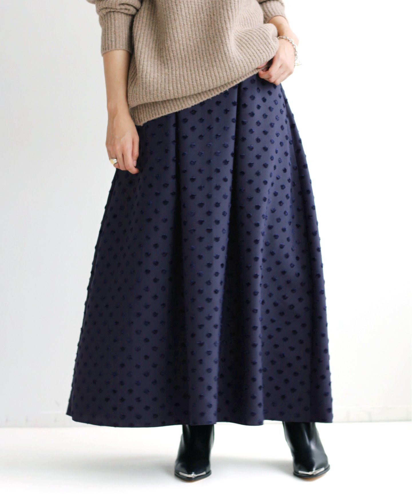 IENA
chere ドットバッスルスカート◆
¥24,200税込