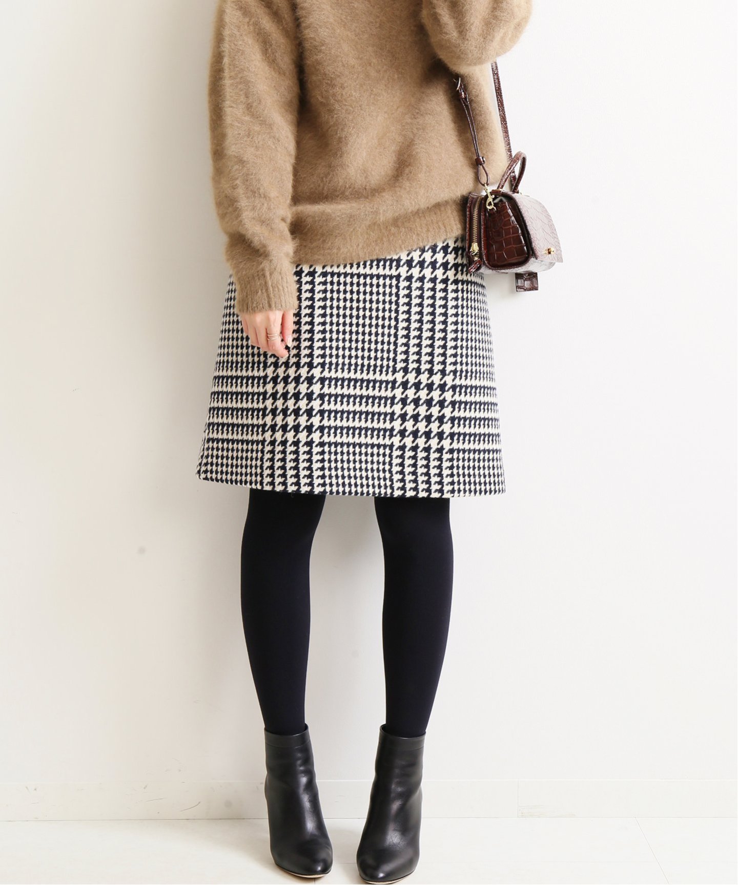 IENA
ロービングチェック台形スカート◆
¥17,600税込