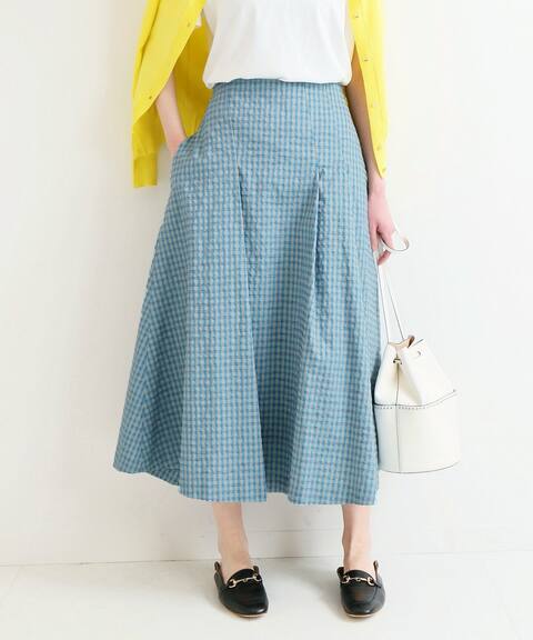 ランダムタックミニチェックスカート Iena イエナ 公式のファッション通販 Baycrew S Store