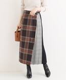 【O'neil of Dublin】別注CLASSICパッチワークスカート◆