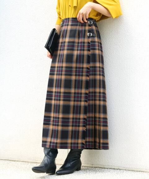 O Neil Of Dublin オニールオブダブリン Check マキシキルトスカート Iena イエナ 公式のファッション通販 Baycrew S Store