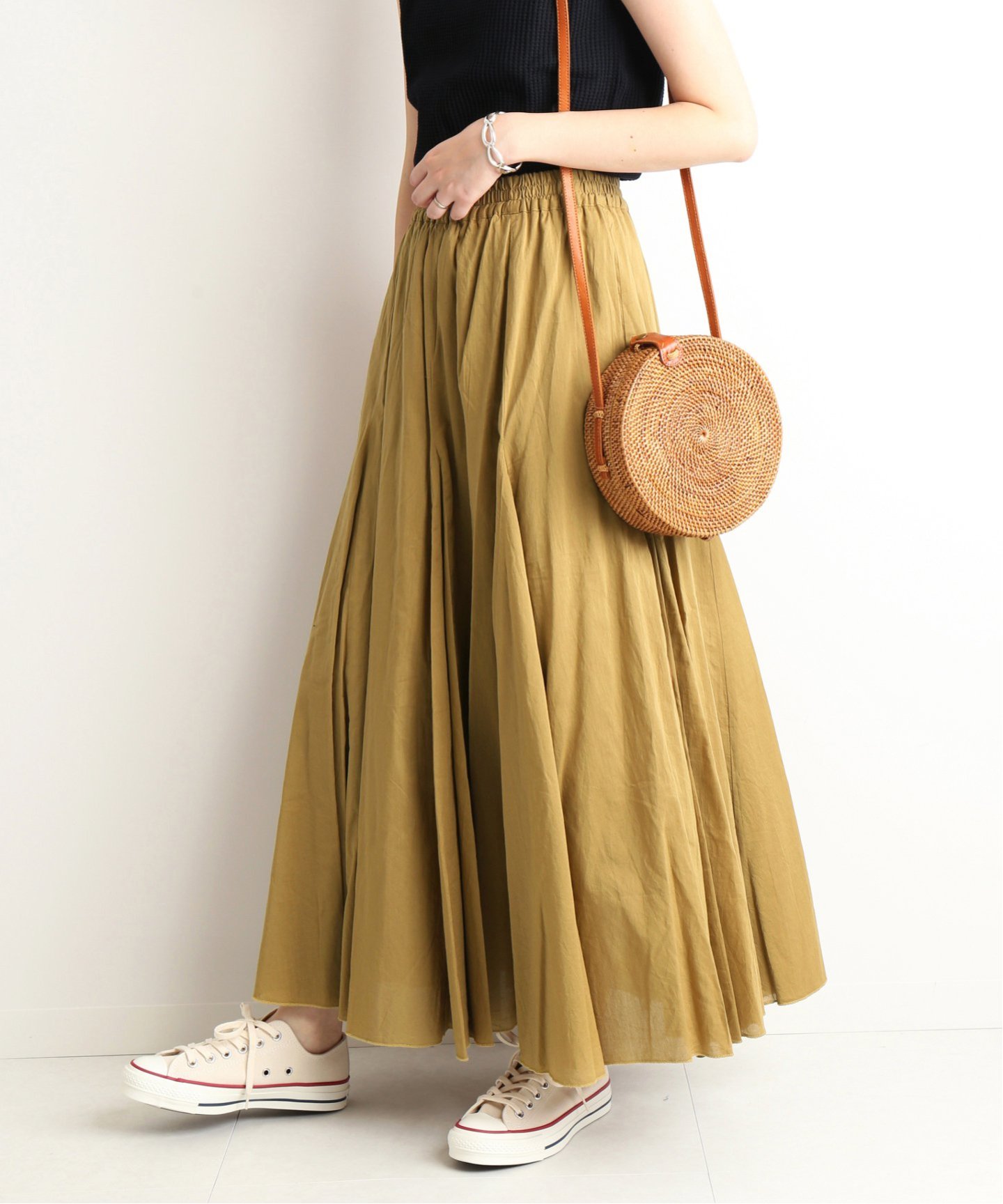 SLOBE IENA
《追加》コットンボイルロングスカート◆
¥8,640税込