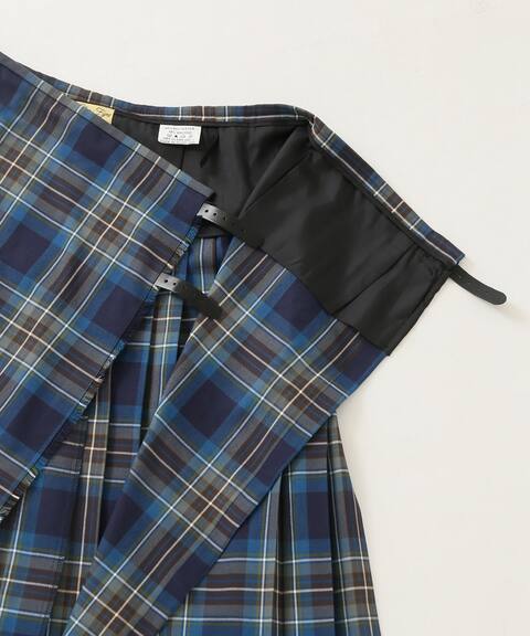 フォーカス 評価 敬な 青 チェック ロング スカート Joekirby Net