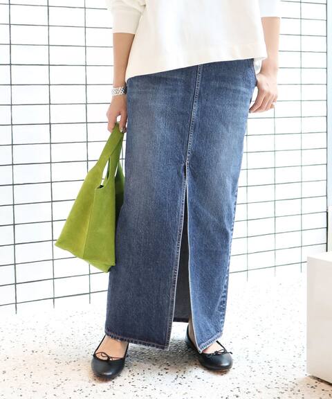 Red Card Slobe別注 スリットタイトデニムロングスカート Slobe Iena スローブ イエナ 公式のファッション通販 19060913001710 Baycrew S Store