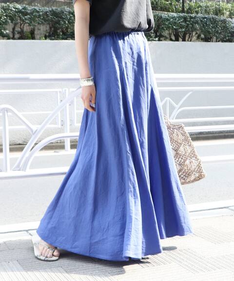 Linen フレアスカート Plage プラージュ 公式のファッション通販 Baycrew S Store