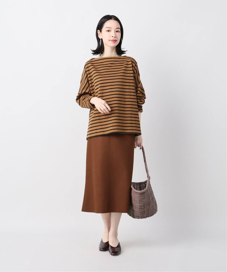 メルトンセミフレアスカート◇（ひざ丈スカート）｜Plage（プラージュ  