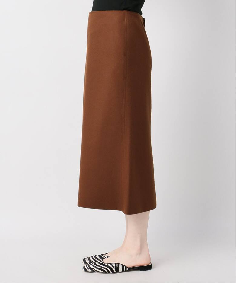 メルトンセミフレアスカート◇（ひざ丈スカート）｜Plage（プラージュ  