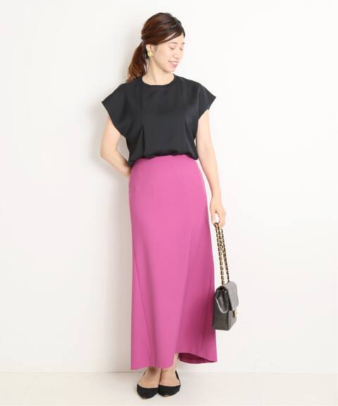 後ろペプラム タイトスカート Vermeil Par Iena ヴェルメイユ パー イエナ 公式のファッション通販 Baycrew S Store