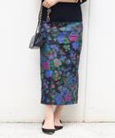 INSCRIRE Flower Jacquard タイトスカート◆