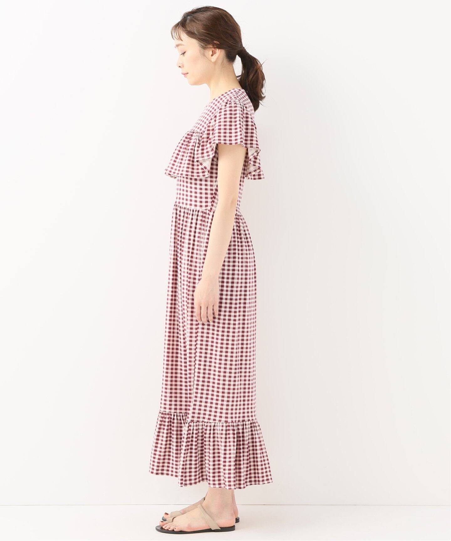 BAUM UND PFERDGARTEN】チェックロングドレス|Spick and Span BAUM UND PFERDGARTEN】チェックロングドレス|Spick and Span