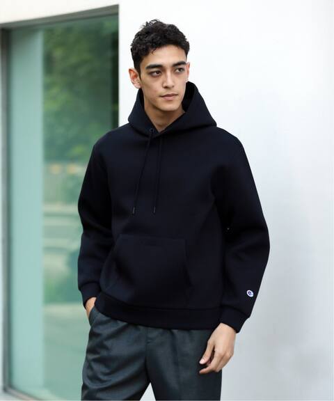 Champion チャンピオン 別注 Wrap Air Vent Po Hoodie Edifice エディフィス 公式のファッション通販 19070310002130 Baycrew S Store