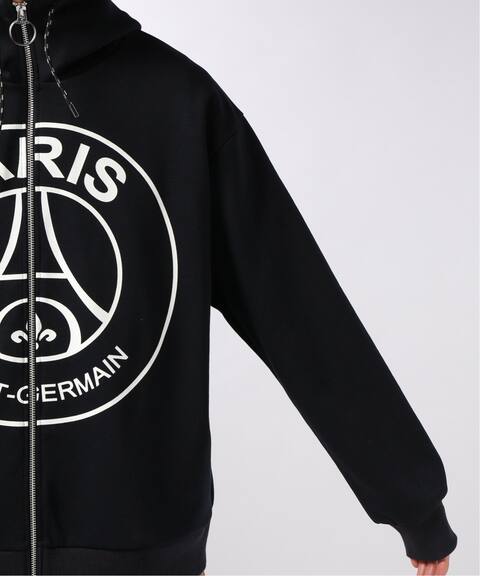 Paris Saint Germain Tokyo パリサンジェルマン Front Big Logo Zip Hoody Edifice エディフィス 公式のファッション通販 Baycrew S Store