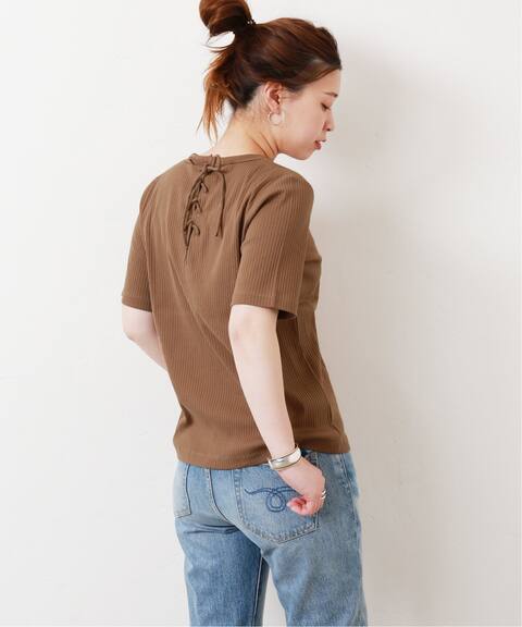 ギザコットンリブ レースアップtシャツ Journal Standard ジャーナルスタンダード 公式のファッション通販 Baycrew S Store