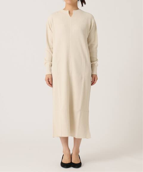 Vネックバックスリットワッフルワンピース Journal Standard Relume ジャーナルスタンダード レリューム 公式のファッション通販 Baycrew S Store