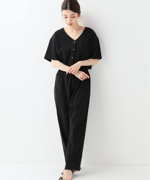 コットンジャージーvネックオールインワン Journal Standard Relume ジャーナルスタンダード レリューム 公式のファッション通販 19070462828020 Baycrew S Store