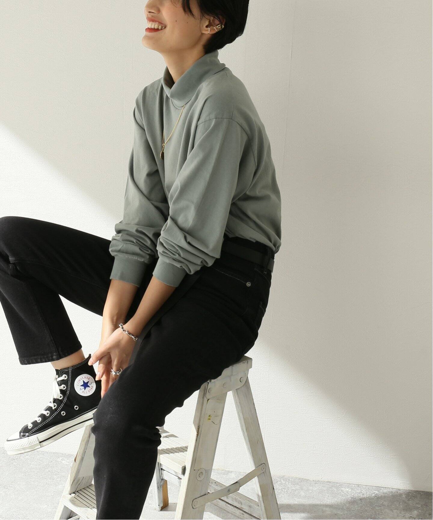 La Apparel ロサンゼルスアパレル Long Sleeve Garment Dye Turtl カットソー Journal Standard Relume ジャーナルスタンダード レリューム 公式のファッション通販 Baycrew S Store