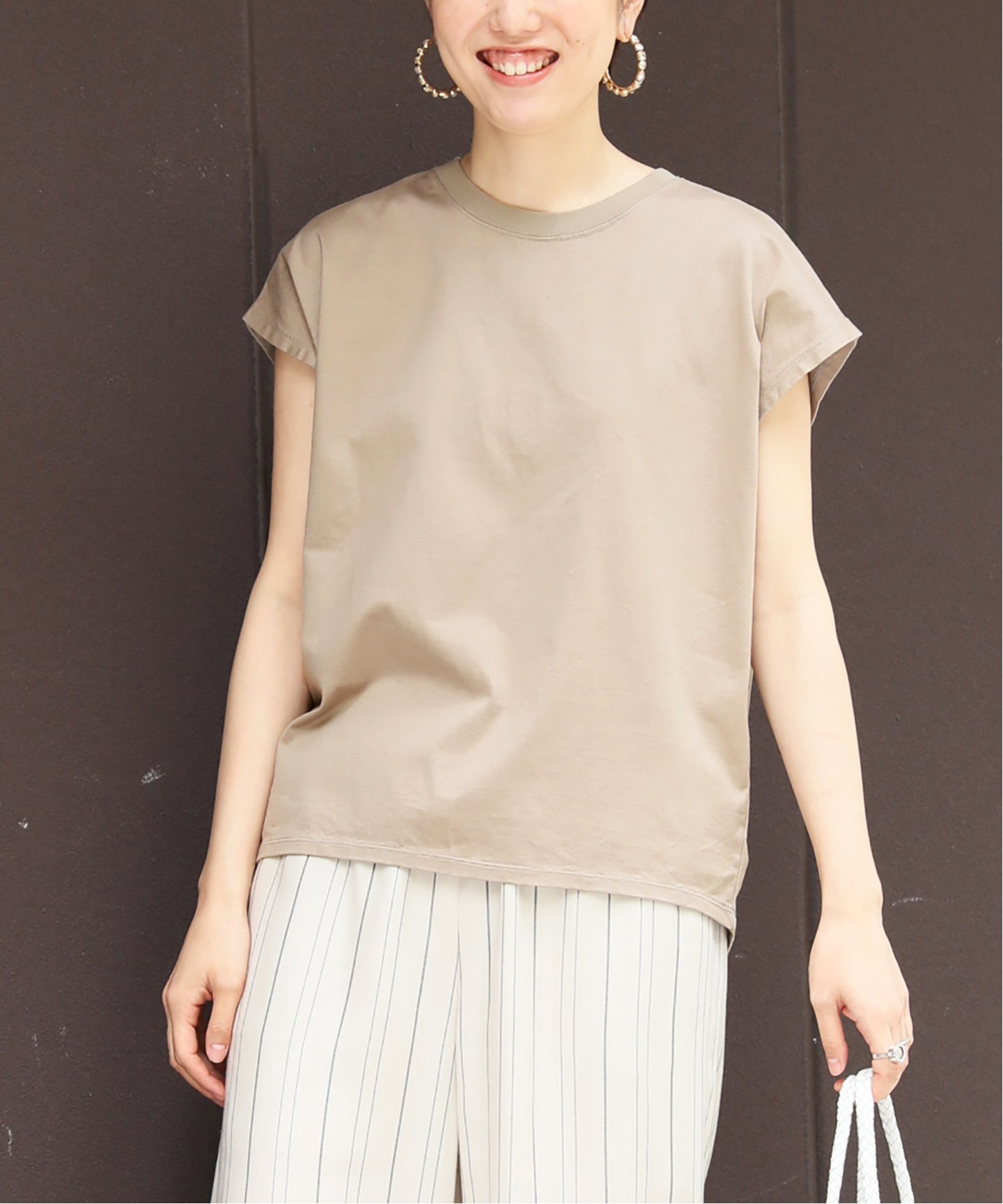 IENA
コットン天竺 ラウンドテールプルオーバー◆
¥9,720税込