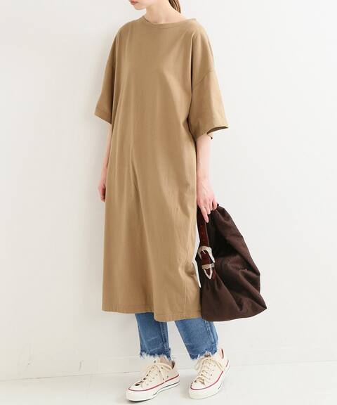 Inscrire 別注back Slit ロングカットソーワンピース Iena イエナ 公式のファッション通販 Baycrew S Store