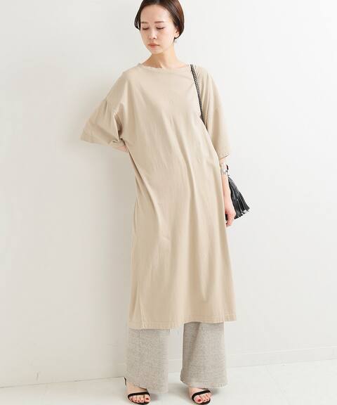 Inscrire 別注back Slit ロングカットソーワンピース Iena イエナ 公式のファッション通販 Baycrew S Store