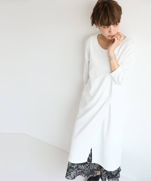 ロングスリットカットソーワンピース Slobe Iena スローブ イエナ 公式のファッション通販 Baycrew S Store
