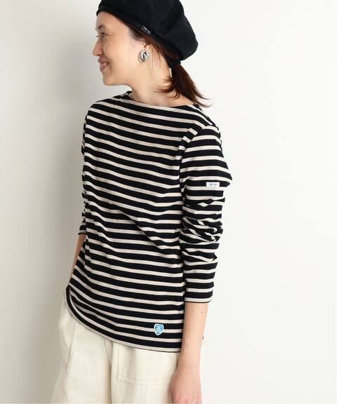 Orcival オーシバル Cotton Lourd Regular ボーダーカットソー Slobe Iena スローブ イエナ 公式のファッション通販 Baycrew S Store