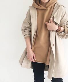 Plage
製品染めAラインパーカー◆
¥17,280税込