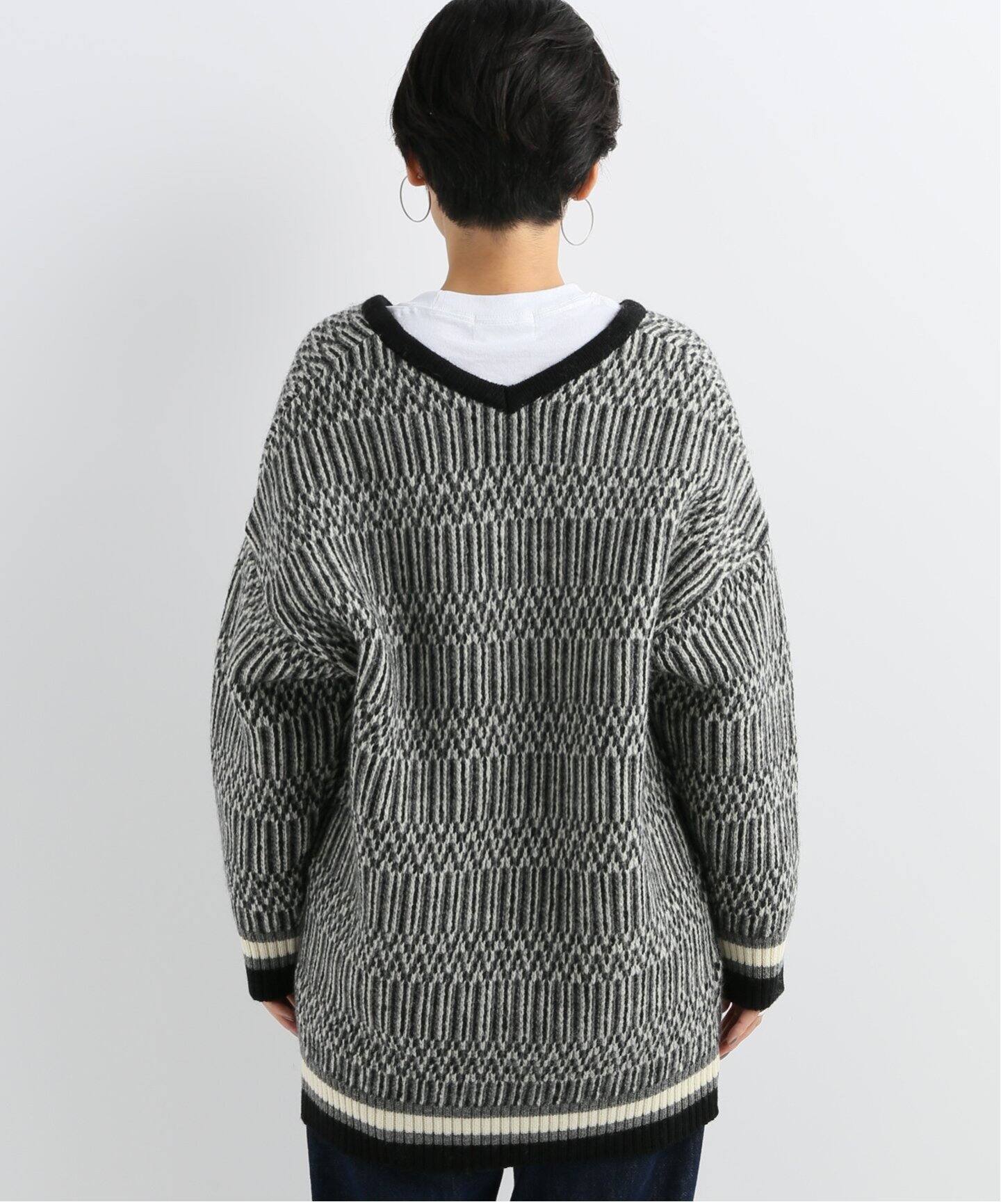 77circa 2way twill pattern jaquard knit 77circa 2way twill pattern jaquard knit