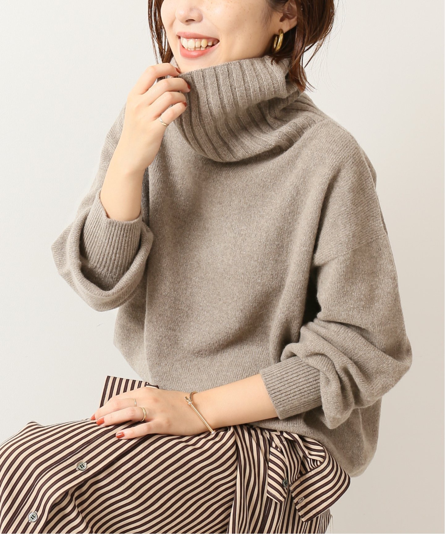 予約商品
Spick and Span
≪予約≫カシミヤウールタートルプルオーバー◆
¥17,280税込