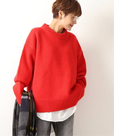 Mitternacht オーバーサイズニットプルオーバー Spick And Span スピック スパン 公式のファッション通販 Baycrew S Store