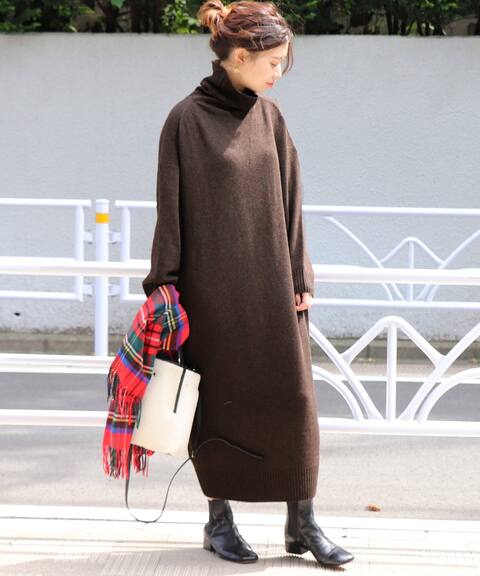 カシミヤアンゴラ混 天竺タートルネックワンピース 2 Journal Standard ジャーナルスタンダード 公式のファッション通販 Baycrew S Store