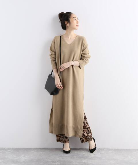 カシミヤコンvネックワンピース Journal Standard ジャーナルスタンダード 公式のファッション通販 Baycrew S Store
