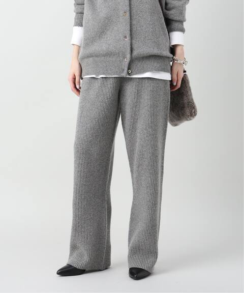 ラムナイロン片畦セミフレアパンツ Journal Standard Relume ジャーナルスタンダード レリューム 公式のファッション通販 Baycrew S Store