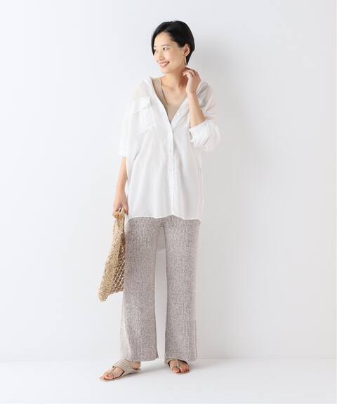 ウォッシャブルコットンシルクパンツ Journal Standard Relume ジャーナルスタンダード レリューム 公式のファッション通販 Baycrew S Store