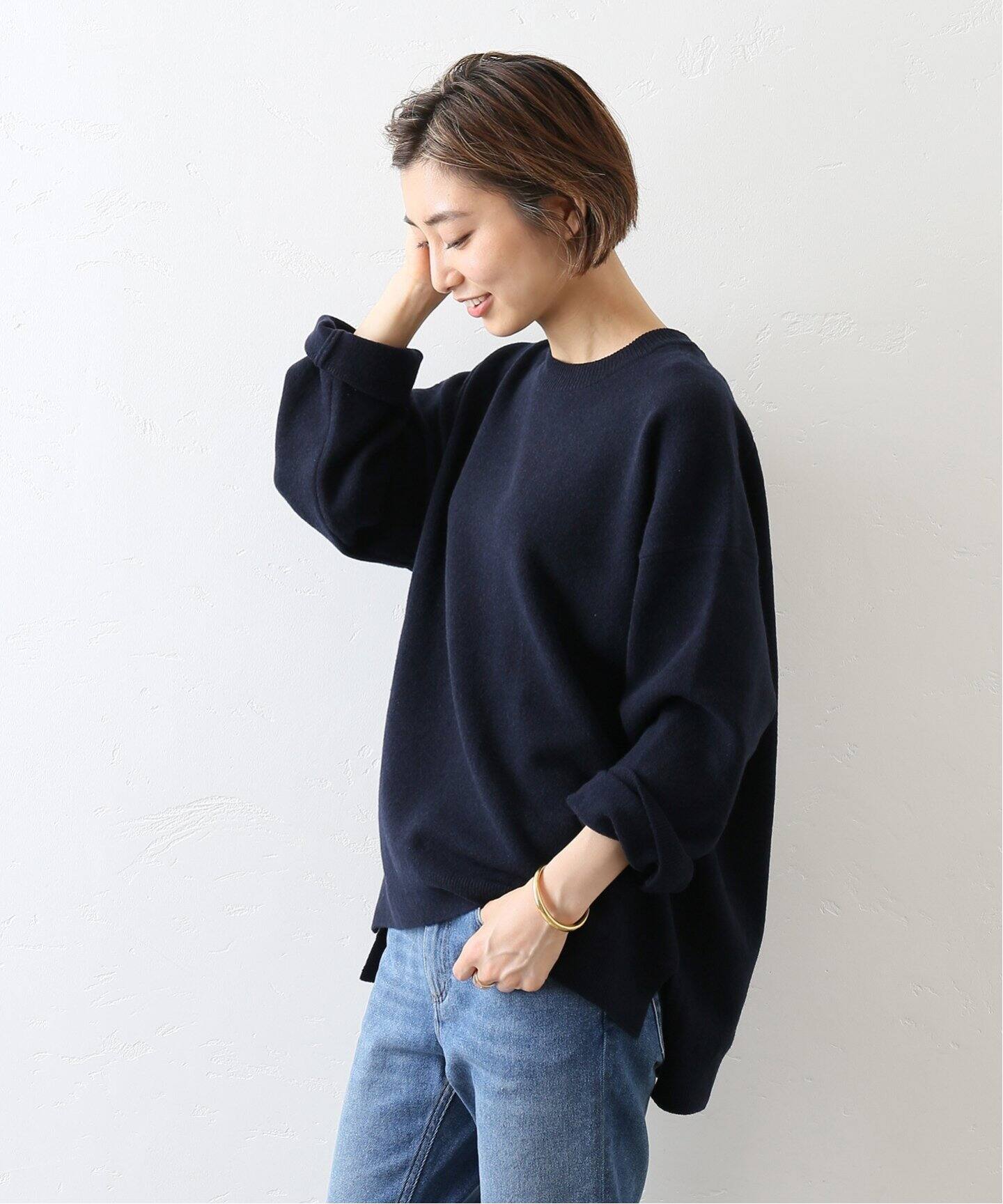 FLANNEL クルーネックニット|Deuxieme Classe(ドゥーズィエム クラス ...