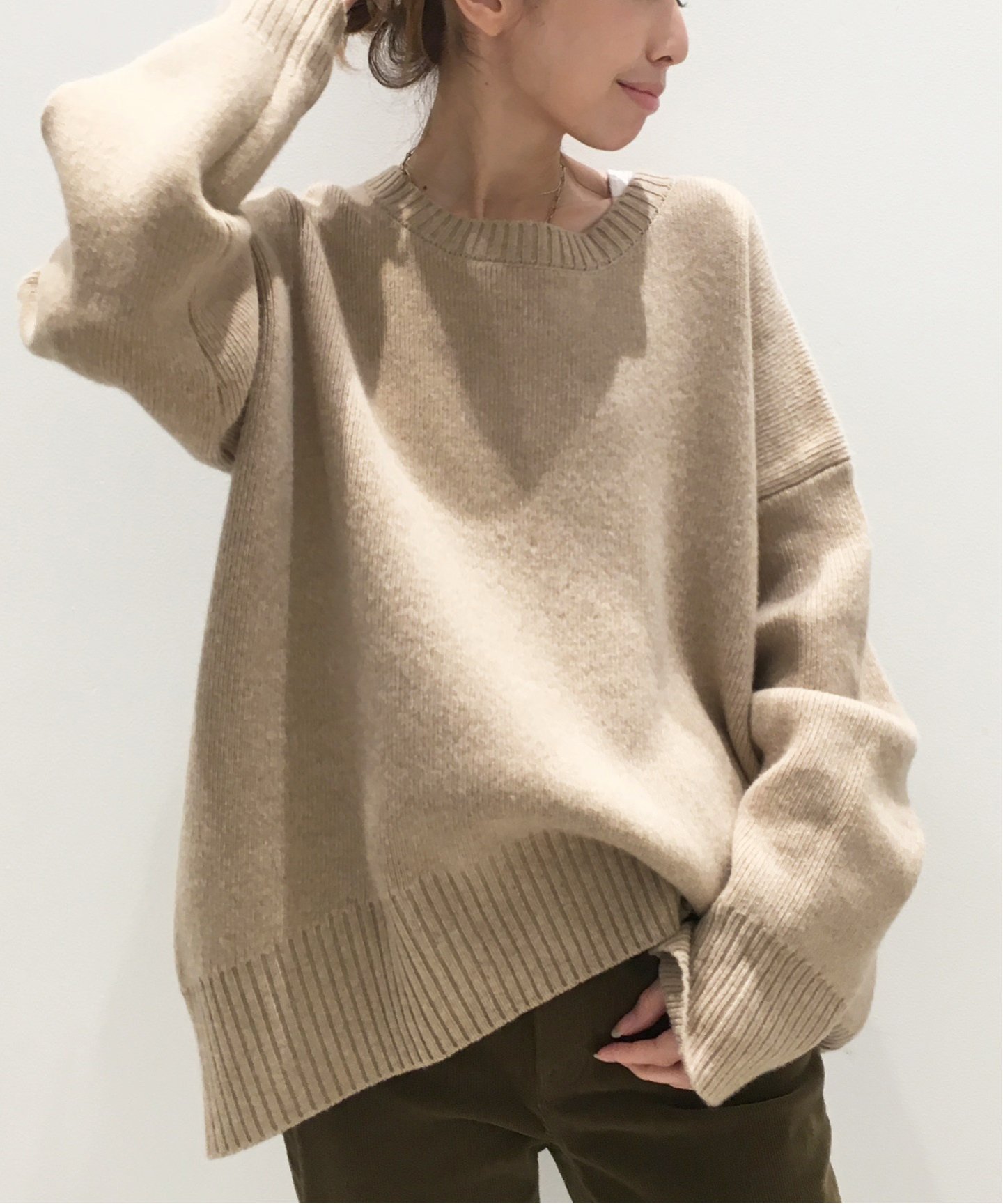 L'Appartement
C/N Volume プルオーバー
¥39,600税込