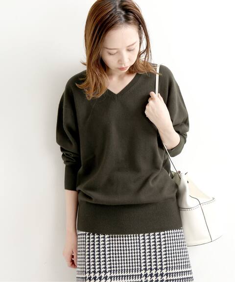 追加 カシミヤvネックプルオーバー Iena イエナ 公式のファッション通販 Baycrew S Store