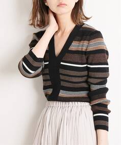 IENA
3x3リブ Vネックプルオーバー◆
¥12,960税込