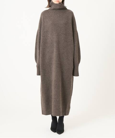 ウールカシミヤ タートルネックワンピース Iena イエナ 公式のファッション通販 Baycrew S Store