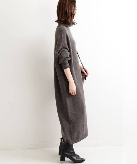 ウールカシミヤ タートルネックワンピース Iena イエナ 公式のファッション通販 Baycrew S Store