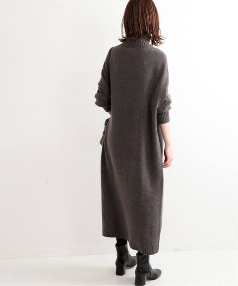 ウールカシミヤ タートルネックワンピース Iena イエナ 公式のファッション通販 Baycrew S Store