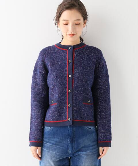 Shake Mixカラーニットジャケット Iena イエナ 公式のファッション通販 Baycrew S Store