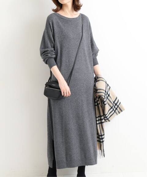 W Visニットロングワンピース Iena イエナ 公式のファッション通販 Baycrew S Store