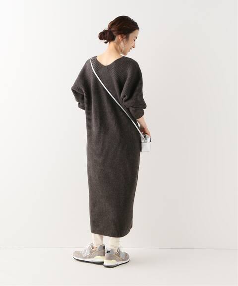 Lamb Wool 変形ニットワンピース Iena イエナ 公式のファッション通販 Baycrew S Store