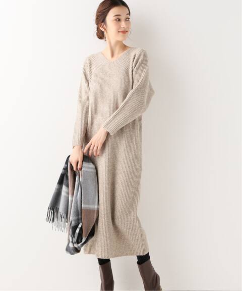 Lamb Wool 変形ニットワンピース Iena イエナ 公式のファッション通販 Baycrew S Store