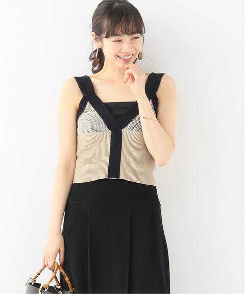 tan crisp メッシュキャミソール iena イエナ 公式のファッション通販 19080910002410 baycrew s store