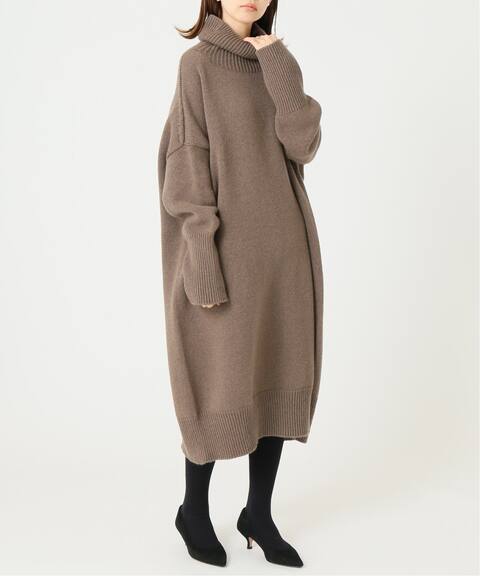 Alderney アルダニー Oversized タートルネックニットワンピース Iena イエナ 公式のファッション通販 Baycrew S Store Alderney アルダニー Oversized タートルネックニットワンピース Iena イエナ 公式のファッション通販 Baycrew S Store