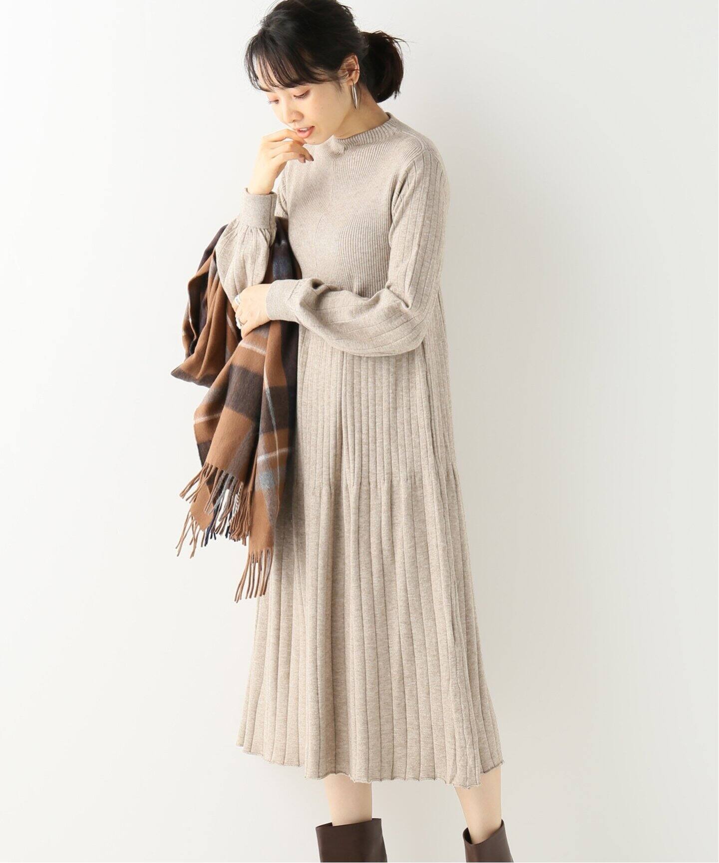 ランキング第1位 Torrazzo トラッゾドンナ リブニットワンピース Donna